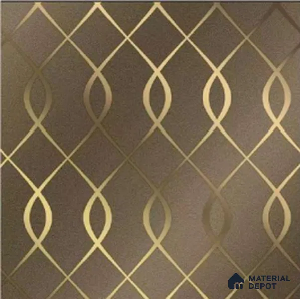 WK25-2512 | 10 Meter x 21 Inches Patterned Look Wallpaper - 57.41 Sq. Ft. | Minimum 15% wastage during installation