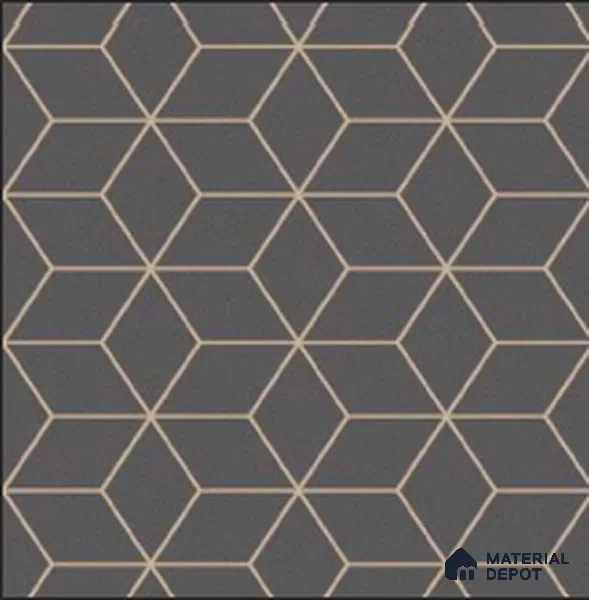 WK25-2518 | 10 Meter x 21 Inches Geometric Look Wallpaper - 57.41 Sq. Ft. | Minimum 15% wastage during installation