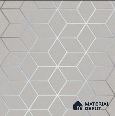WK25-25189 | 10 Meter x 21 Inches Geometric Look Wallpaper - 57.41 Sq. Ft. | Minimum 15% wastage during installation