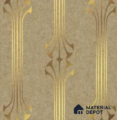 WK25-2533 | 10 Meter x 21 Inches Patterned Look Wallpaper - 57.41 Sq. Ft. | Minimum 15% wastage during installation