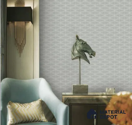 WK21-2139 | 10 Meter x 21 Inches Geometric Look Wallpaper - 57.41 Sq. Ft.