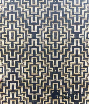 Grey Cane Look CAN 106 8 ft x 4 ft Suede Finish Decorative Laminate - 1 mm | Suitable for TV Unit, Wardrobe, Kitchen Cabinets