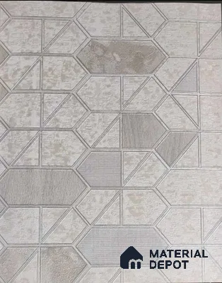 9004 | 5 Meter x 42 Inches Geometric Look Wallpaper - 57.37 Sq. Ft. | Minimum 15% wastage during installation