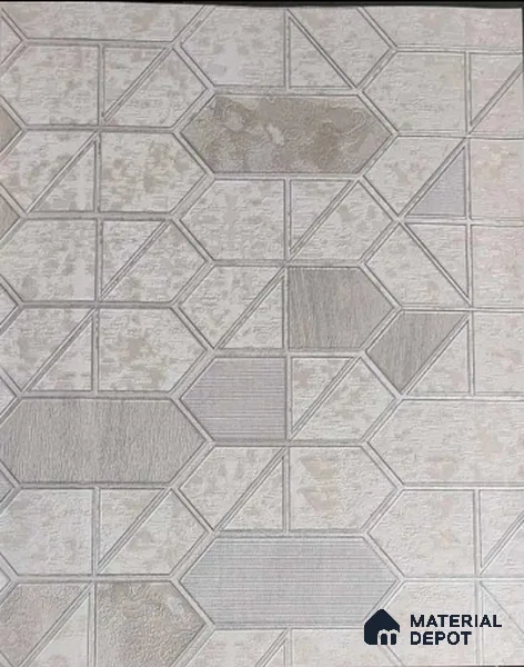 9004 | 5 Meter x 42 Inches Geometric Look Wallpaper - 57.37 Sq. Ft. | Minimum 15% wastage during installation