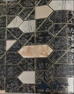 9005 | 5 Meter x 42 Inches Geometric Look Wallpaper - 57.37 Sq. Ft. | Minimum 15% wastage during installation