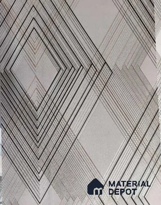 9011 | 5 Meter x 42 Inches Geometric Look Wallpaper - 57.37 Sq. Ft. | Minimum 15% wastage during installation