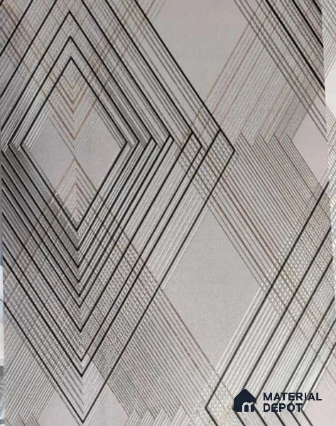 9011 | 5 Meter x 42 Inches Geometric Look Wallpaper - 57.37 Sq. Ft. | Minimum 15% wastage during installation