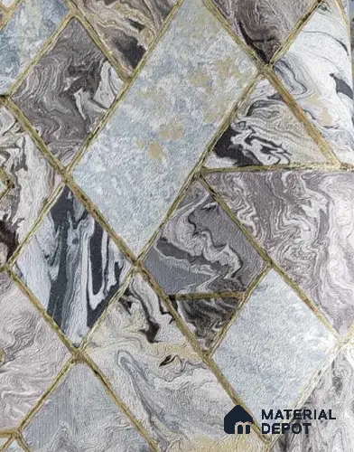 9032 | 5 Meter x 42 Inches Patterned Look Wallpaper - 57.37 Sq. Ft. | Minimum 15% wastage during installation