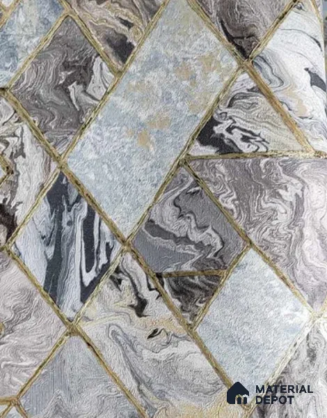 9032 | 5 Meter x 42 Inches Patterned Look Wallpaper - 57.37 Sq. Ft. | Minimum 15% wastage during installation