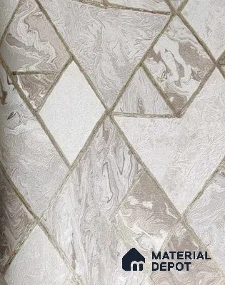 9035 | 5 Meter x 42 Inches Geometric Look Wallpaper - 57.37 Sq. Ft. | Minimum 15% wastage during installation