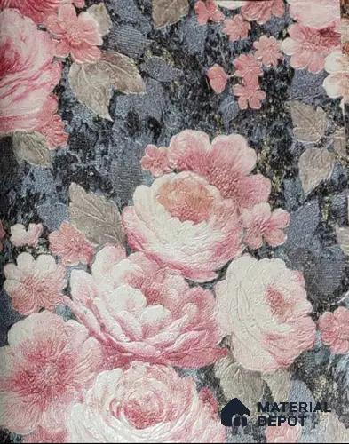 9047 | 5 Meter x 42 Inches Florals Look Wallpaper - 57.37 Sq. Ft. | Minimum 15% wastage during installation