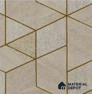 5525 | 10 Meter x 21 Inches Geometric Look Wallpaper - 57.41 Sq. Ft.