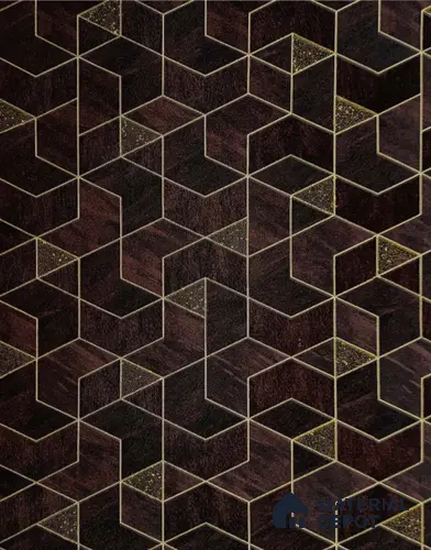 5529 | 10 Meter x 21 Inches Geometric Look Wallpaper - 57.41 Sq. Ft.