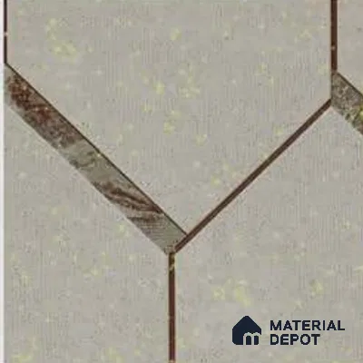 5577 | 10 Meter x 21 Inches Geometric Look Wallpaper - 57.41 Sq. Ft.