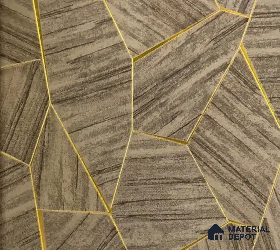 WK15-1525 | 10 Meter x 21 Inches Geometric Look Wallpaper - 57.41 Sq. Ft. | Minimum 15% wastage during installation