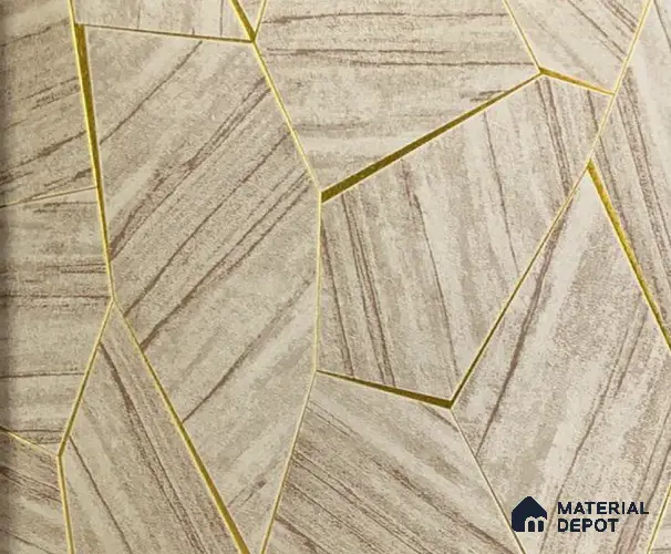 WK15-1527 | 10 Meter x 21 Inches Geometric Look Wallpaper - 57.41 Sq. Ft. | Minimum 15% wastage during installation