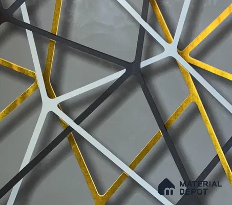 WK15-1535 | 10 Meter x 21 Inches Patterned Look Wallpaper - 57.41 Sq. Ft. | Minimum 15% wastage during installation