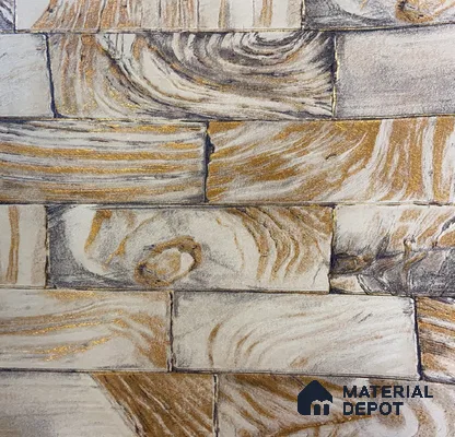 WK15-1548 | 10 Meter x 21 Inches Stone Look Wallpaper - 57.41 Sq. Ft. | Minimum 15% wastage during installation