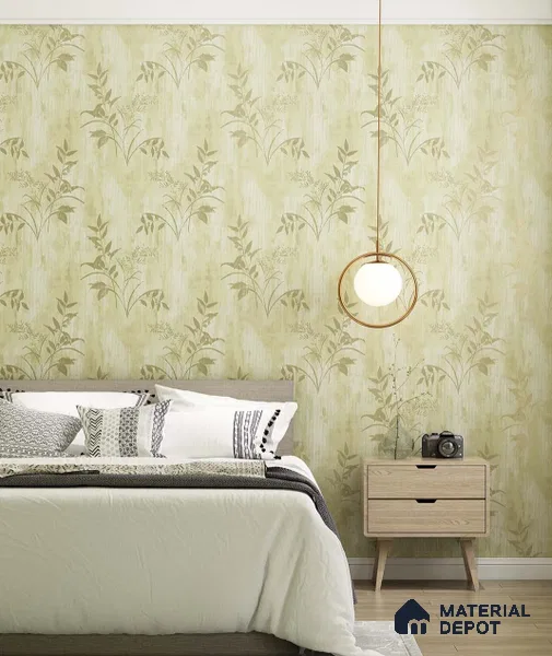 SG-2201 | 10 Meter x 21 Inches Florals Look Wallpaper - 57.41 Sq. Ft. | Minimum 15% wastage during installation