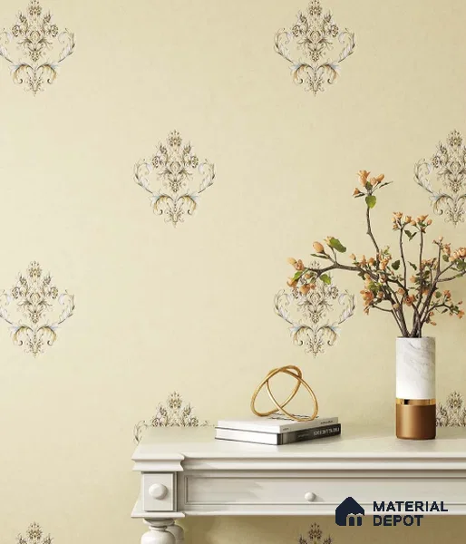 SG-2209 | 10 Meter x 21 Inches Geometric Look Wallpaper - 57.41 Sq. Ft. | Minimum 15% wastage during installation