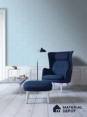 SG-2216 | 10 Meter x 21 Inches Geometric Look Wallpaper - 57.41 Sq. Ft. | Minimum 15% wastage during installation