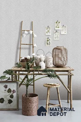 SG-2229 | 10 Meter x 21 Inches Patterned Look Wallpaper - 57.41 Sq. Ft. | Minimum 15% wastage during installation