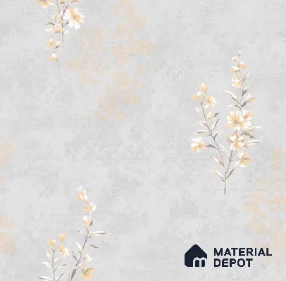 SG-2233 | 10 Meter x 21 Inches Florals Look Wallpaper - 57.41 Sq. Ft. | Minimum 15% wastage during installation
