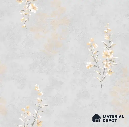 SG-2233 | 10 Meter x 21 Inches Florals Look Wallpaper - 57.41 Sq. Ft. | Minimum 15% wastage during installation