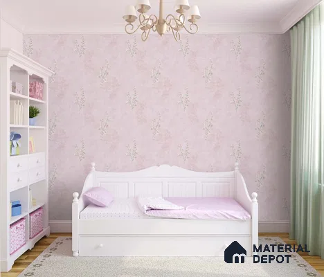 SG-2234 | 10 Meter x 21 Inches Florals Look Wallpaper - 57.41 Sq. Ft. | Minimum 15% wastage during installation