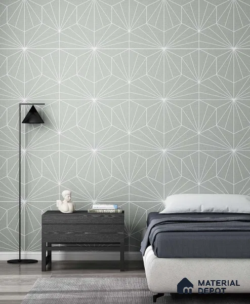 SG-2253 | 10 Meter x 21 Inches Patterned Look Wallpaper - 57.41 Sq. Ft. | Minimum 15% wastage during installation