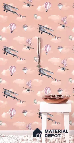 KD4012-3 | 10 Meter x 21 Inches Patterned Look Wallpaper - 57.41 Sq. Ft. | Minimum 15% wastage during installation