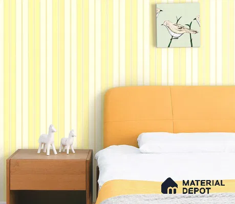 KD4014-4 | 10 Meter x 21 Inches Stripes Look Wallpaper - 57.41 Sq. Ft. | Minimum 15% wastage during installation