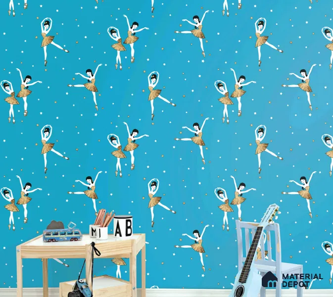 KD4020-4 | 10 Meter x 21 Inches Abstract Look Wallpaper - 57.41 Sq. Ft. | Minimum 15% wastage during installation