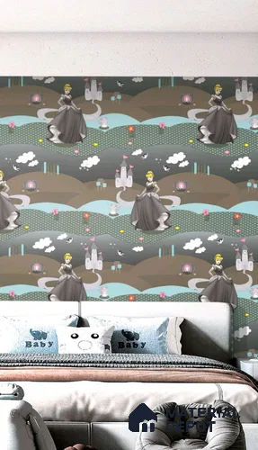 KD4040-1 | 10 Meter x 21 Inches Abstract Look Wallpaper - 57.41 Sq. Ft. | Minimum 15% wastage during installation