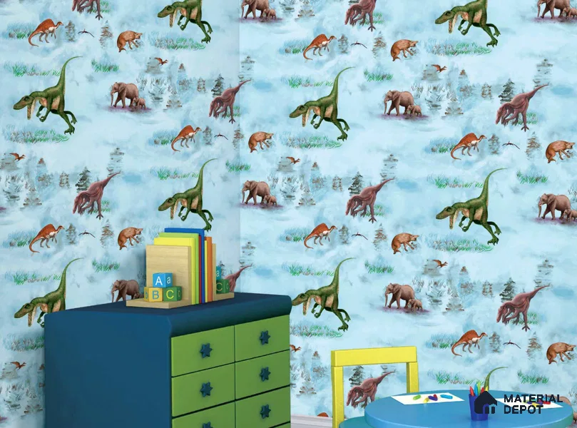 KD4080-1 | 10 Meter x 21 Inches Animal Print Look Wallpaper - 57.41 Sq. Ft. | Minimum 15% wastage during installation