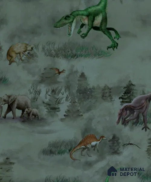 KD4080-3 | 10 Meter x 21 Inches Animal Print Look Wallpaper - 57.41 Sq. Ft. | Minimum 15% wastage during installation