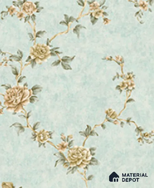 21010 | 10 Meter x 21 Inches Florals Look Wallpaper - 57.41 Sq. Ft.