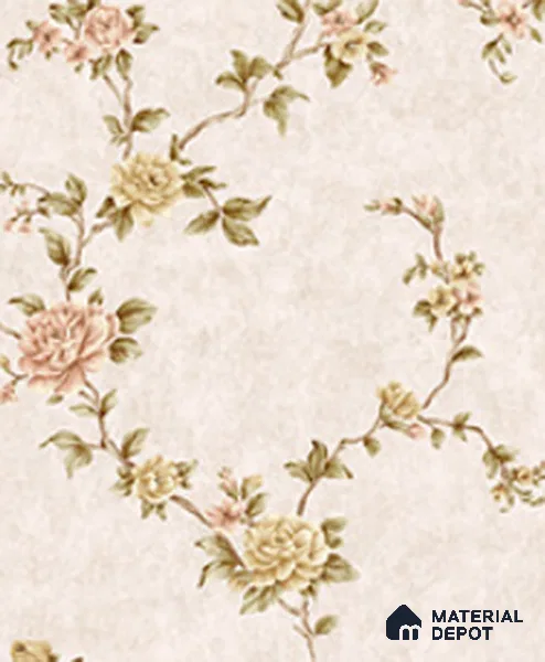 21012 | 10 Meter x 21 Inches Florals Look Wallpaper - 57.41 Sq. Ft.