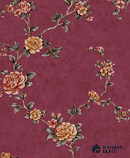 21013 | 10 Meter x 21 Inches Florals Look Wallpaper - 57.41 Sq. Ft.