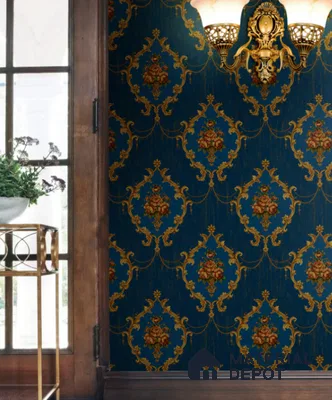 21026 | 10 Meter x 21 Inches Damask Look Wallpaper - 57.41 Sq. Ft.