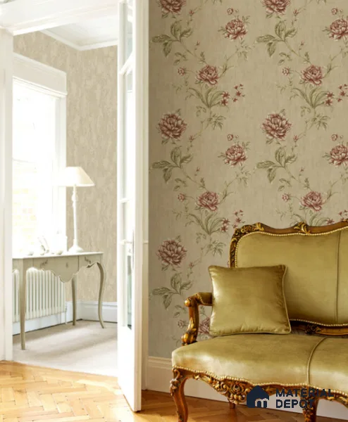 21029 | 10 Meter x 21 Inches Florals Look Wallpaper - 57.41 Sq. Ft.