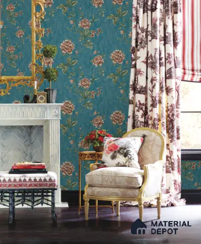 21030 | 10 Meter x 21 Inches Florals Look Wallpaper - 57.41 Sq. Ft.
