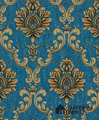 21040 | 10 Meter x 21 Inches Damask Look Wallpaper - 57.41 Sq. Ft.
