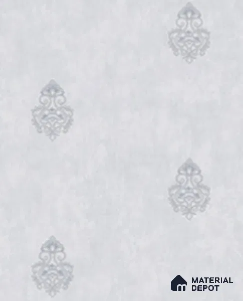 21062 | 10 Meter x 21 Inches Damask Look Wallpaper - 57.41 Sq. Ft.