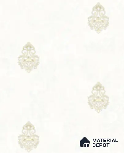 21063 | 10 Meter x 21 Inches Damask Look Wallpaper - 57.41 Sq. Ft.