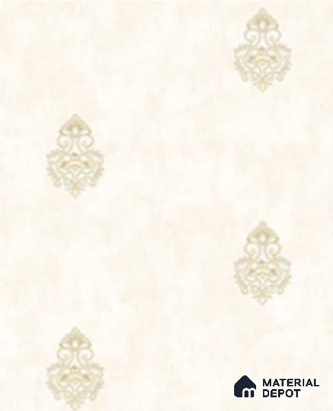 21064 | 10 Meter x 21 Inches Damask Look Wallpaper - 57.41 Sq. Ft.