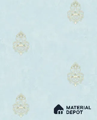 21065 | 10 Meter x 21 Inches Damask Look Wallpaper - 57.41 Sq. Ft.