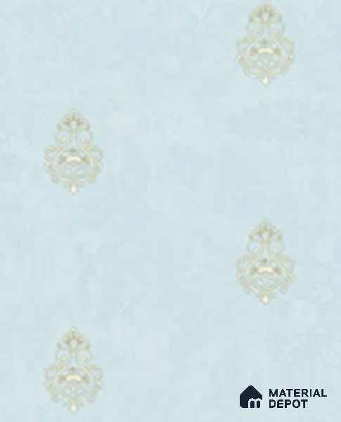 21065 | 10 Meter x 21 Inches Damask Look Wallpaper - 57.41 Sq. Ft.