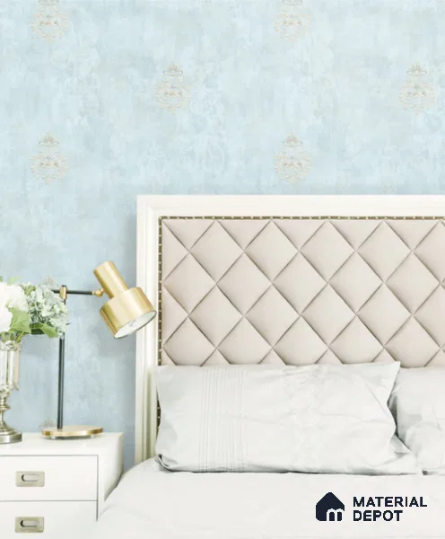 21065 | 10 Meter x 21 Inches Damask Look Wallpaper - 57.41 Sq. Ft.