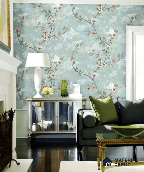 21068 | 10 Meter x 21 Inches Florals Look Wallpaper - 57.41 Sq. Ft.